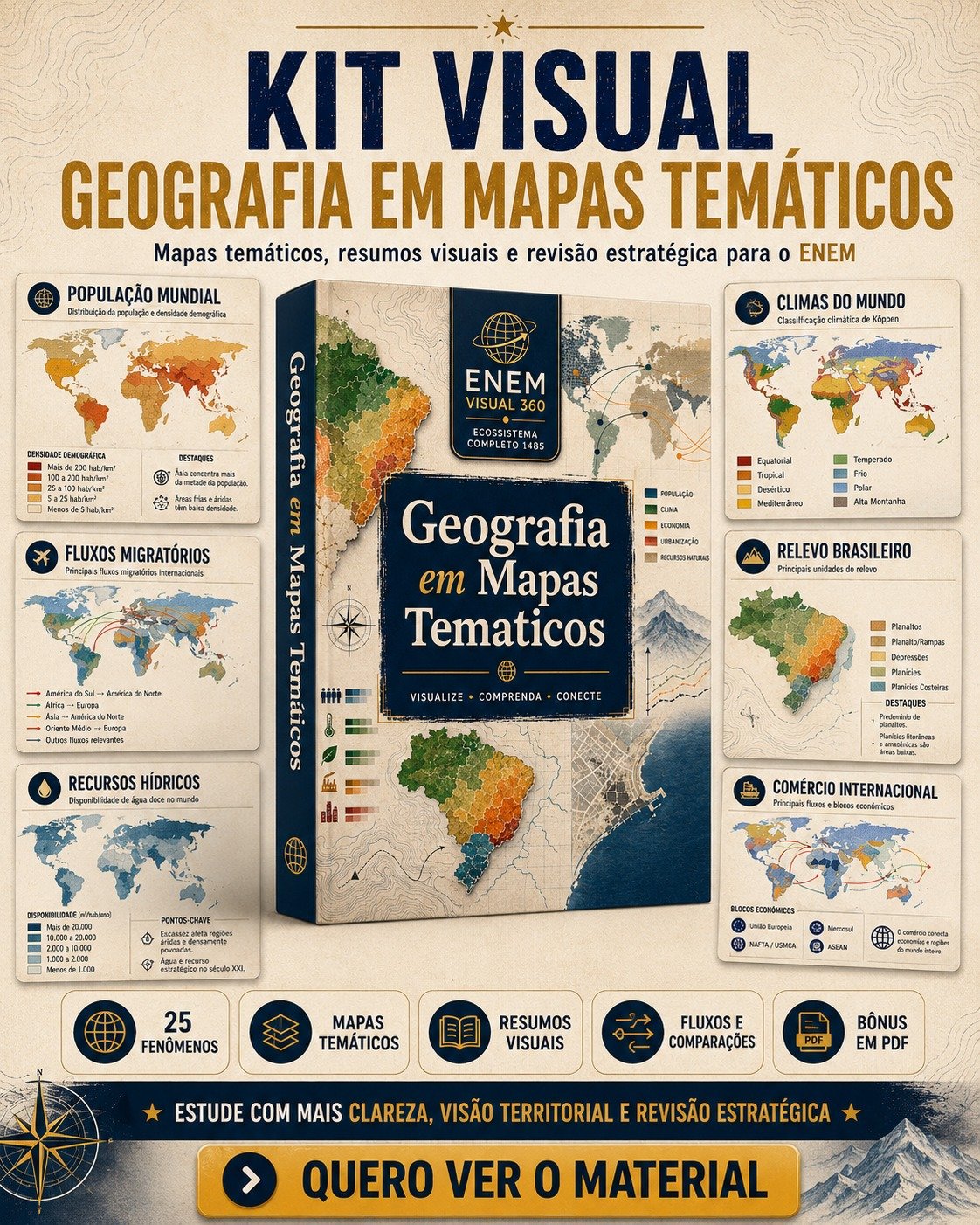 Geografia em Mapas Temáticos